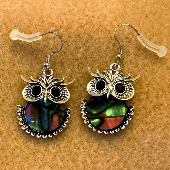 Beautiful Owl Earrings, Brand New! - Picture 1 of 1